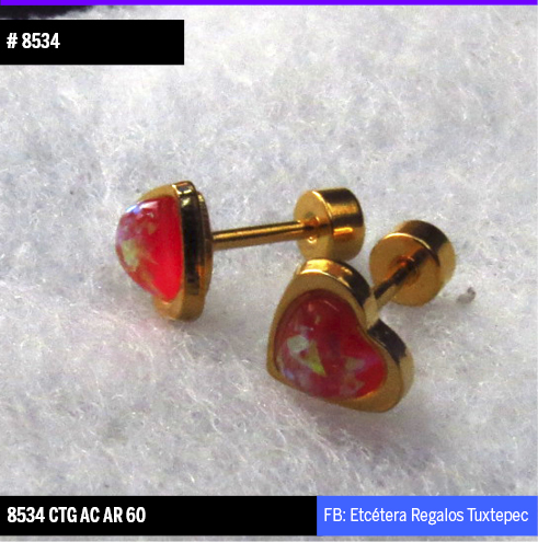 8534 CORAZÓN DE ENROSCAR