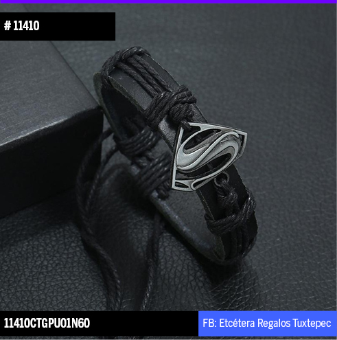 11410 PULSERA SUPERMAN