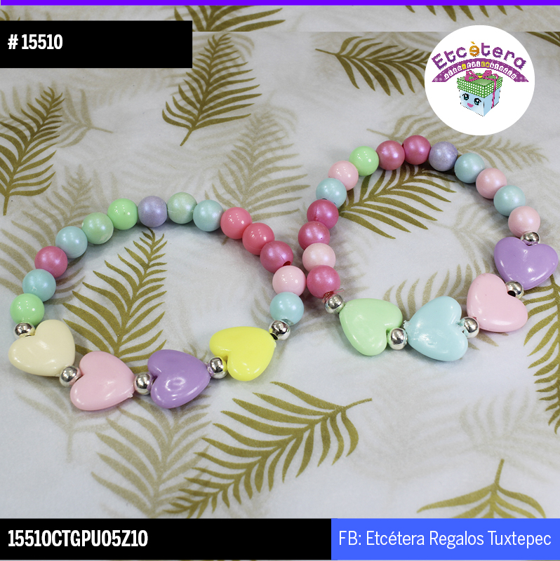 16590 Pulsera piedritas varios