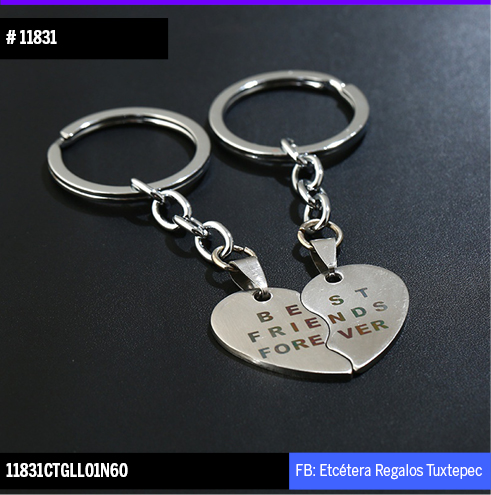11831 LLAVERO BEST FRIENDS FOREVER