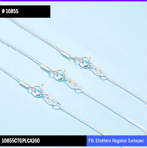 10855 CADENA PLATA