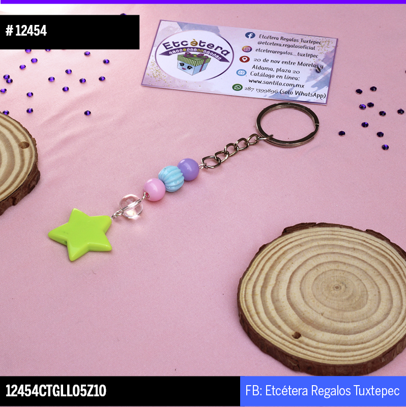 12454 LLAVERO ESTRELLA