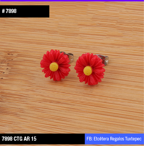 7898 GIRASOL ROJO