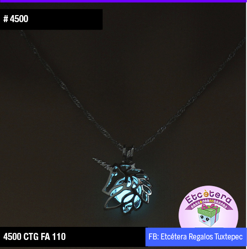 4500 unicornio luminoso