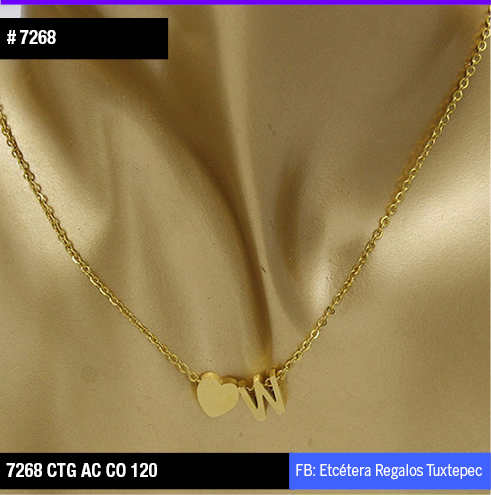 7268 COLLAR DORADO W