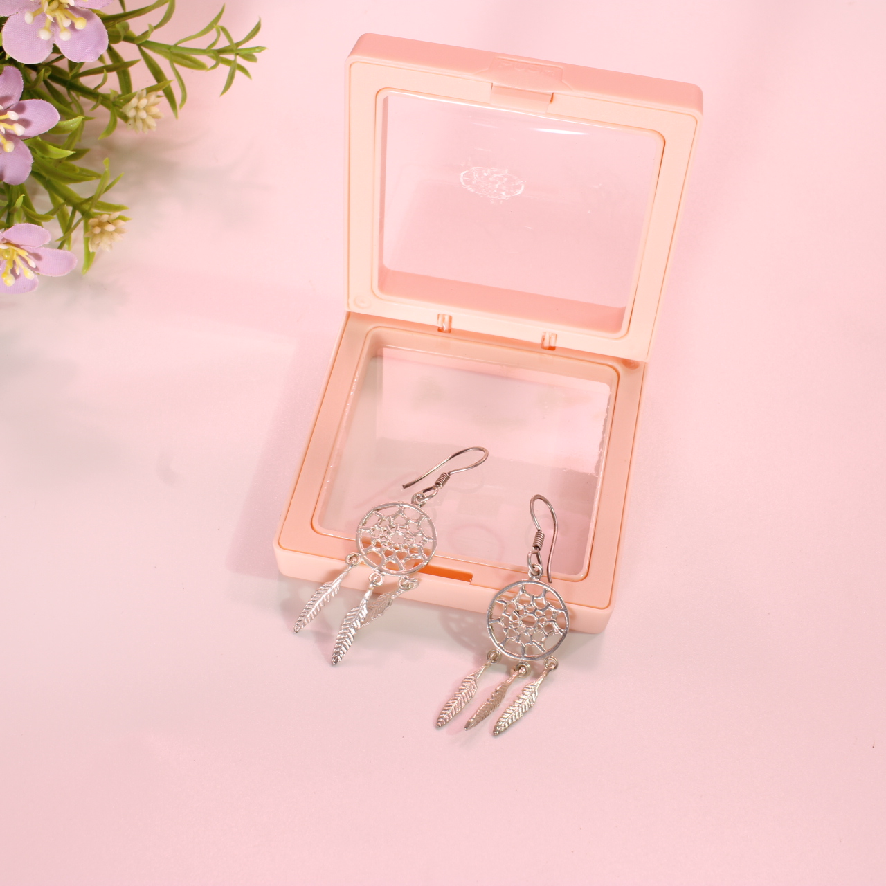 9131 ARETES ATRAPASUEÑOS PLATA .925