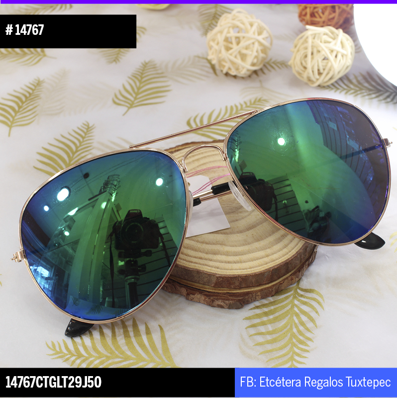 14767 LENTES VERDE TORNASOL