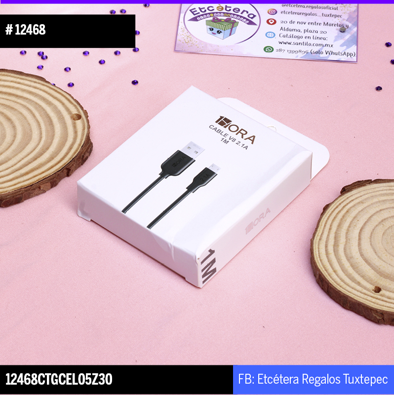 12468 CABLE V8 1HORA