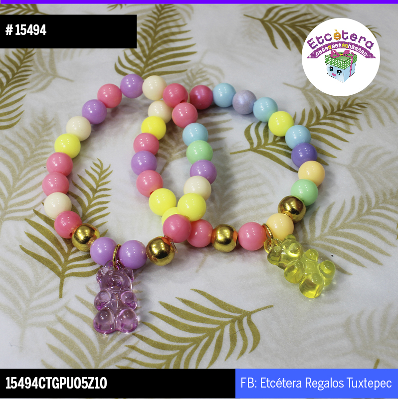 16590 Pulsera piedritas varios