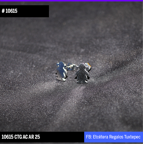 ARETES NIÑAS