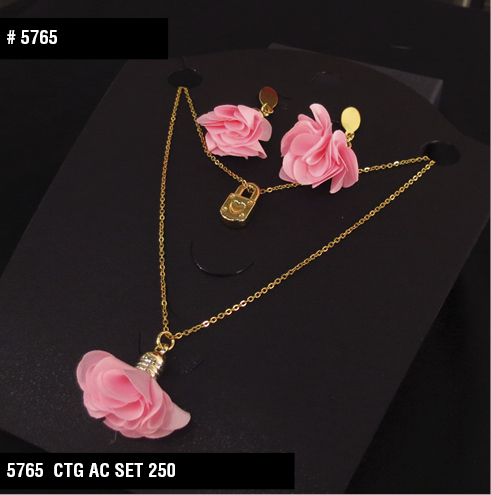 5764 SET DOBLE CON ROSA