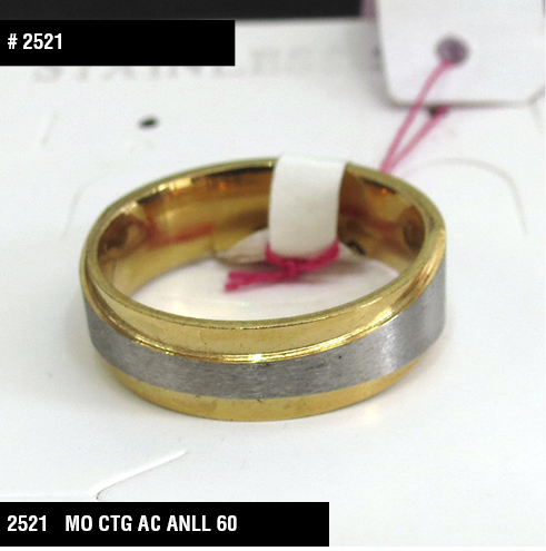 2521 anillo banda hombre