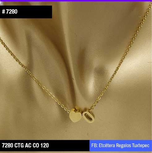 7280 COLLAR DORADO O