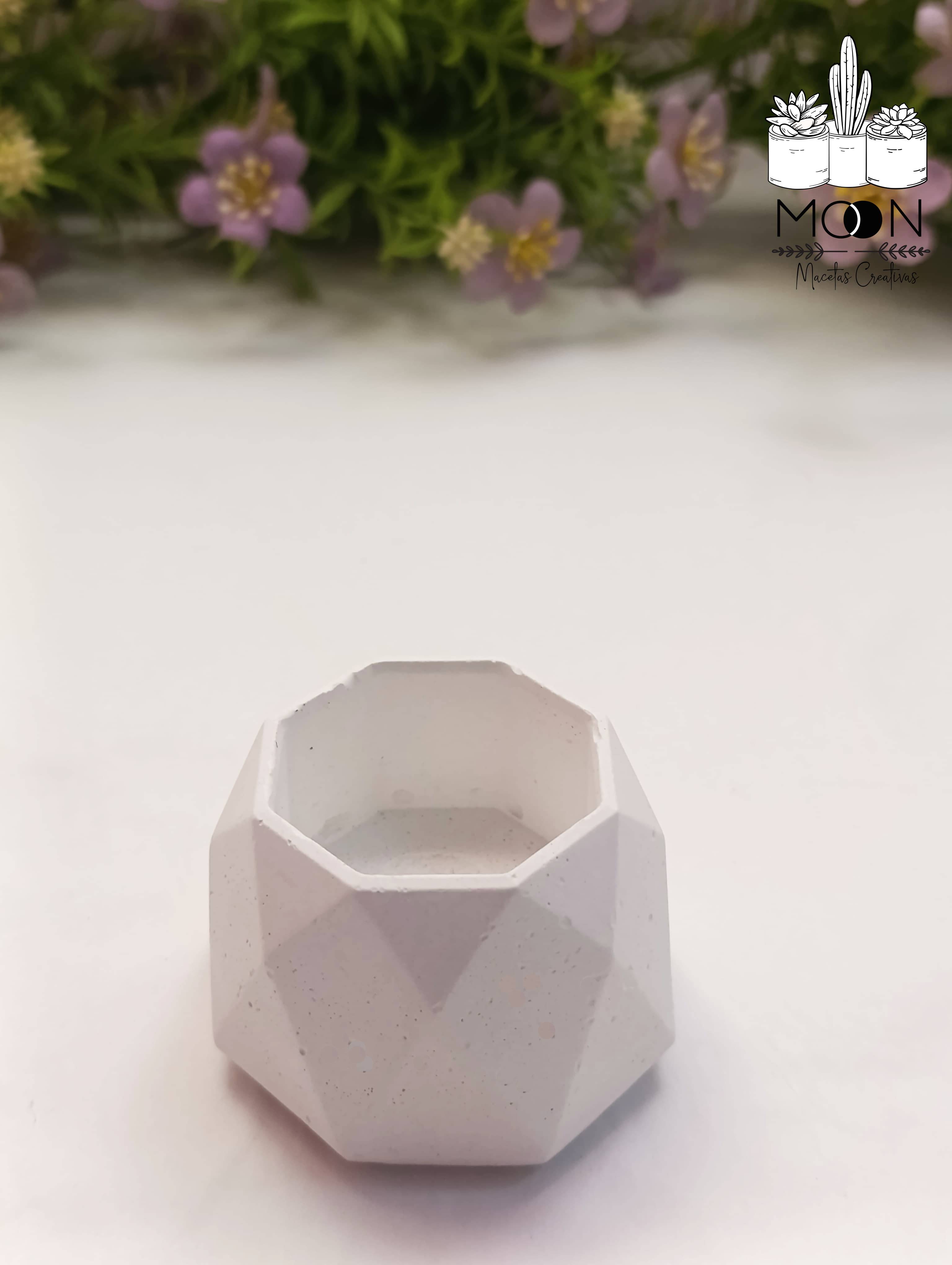 17039 MACETA OCTAGONO DIAMANTE