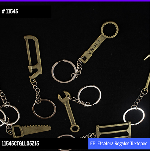11545 HERRAMIENTAS TONO DORADO