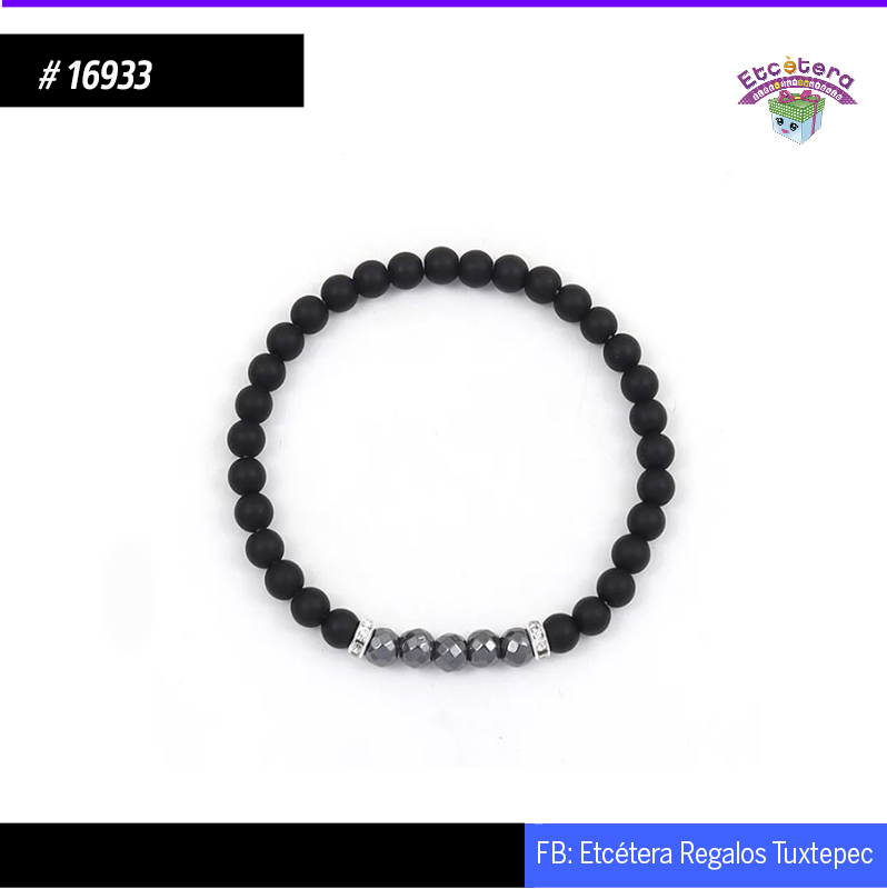 16933 PULSERA PIEDRA ONIX