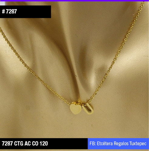 7287 COLLAR DORADO U
