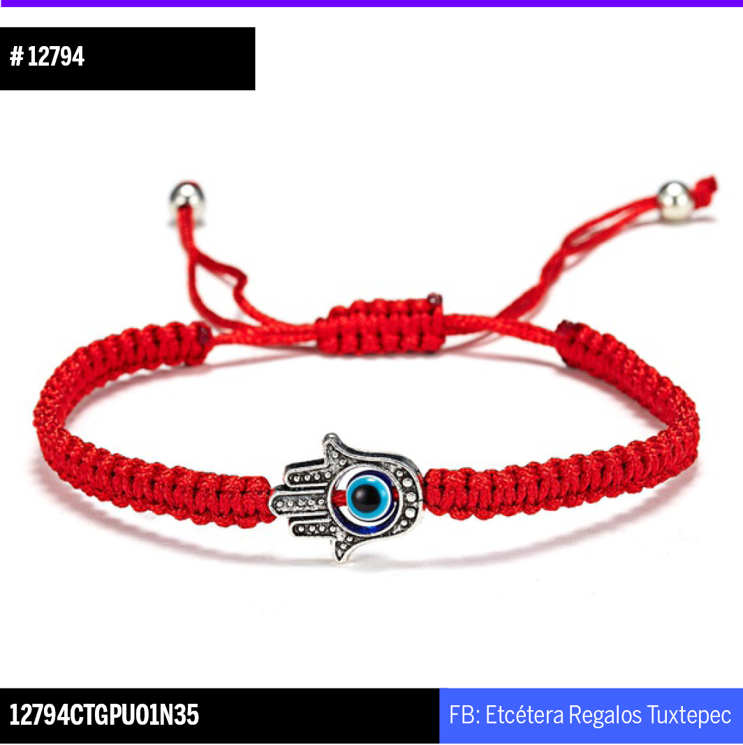 12794 PULSERA MANO OJO