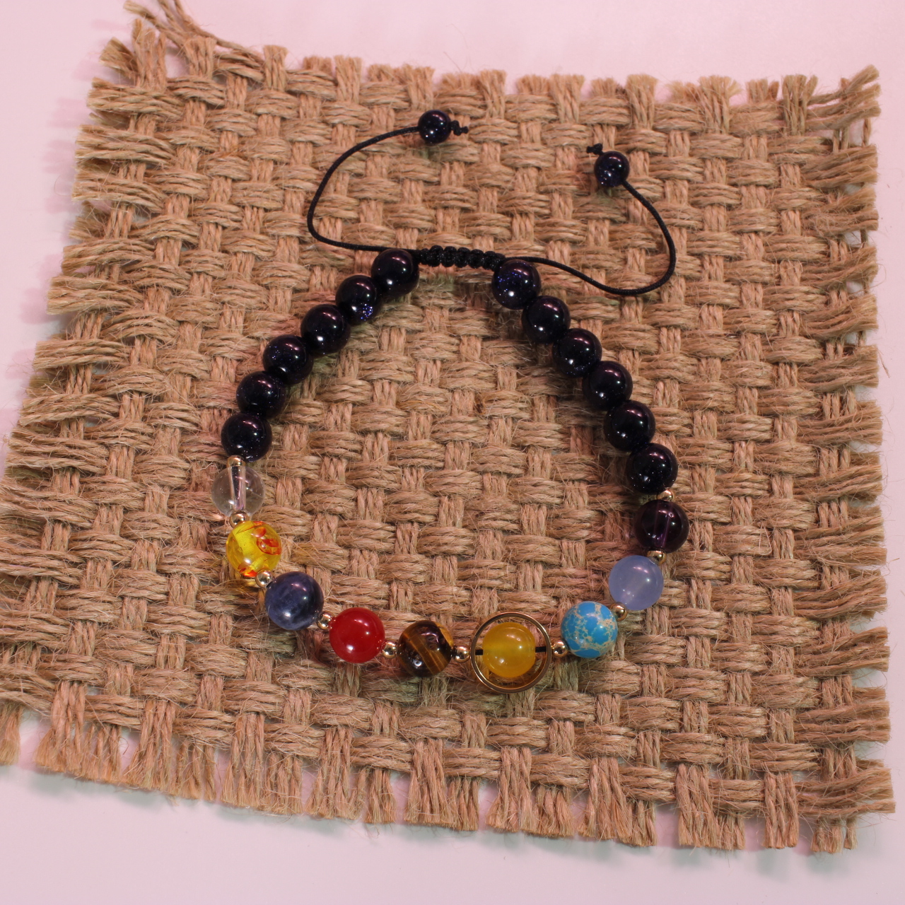 16046 PULSERA PLANETAS AJUSTABLE