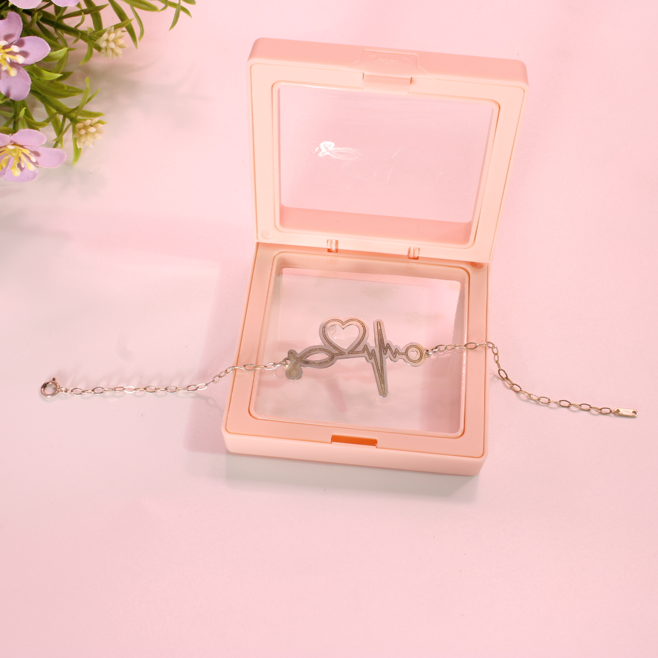 9168 PULSERA CARDIO PLATA.925