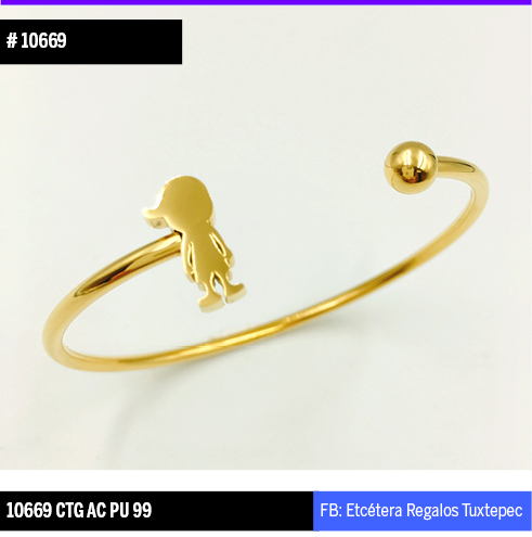 10669 PULSERA DORADA NIñO