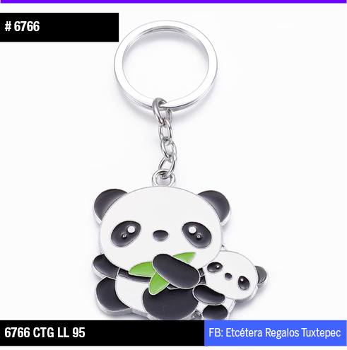 6766 LLAVERO PANDAS